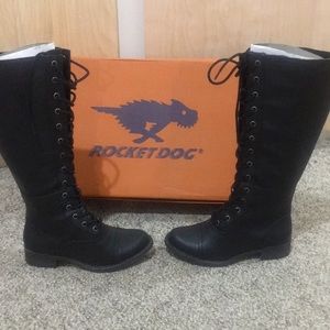 NEW Rocket Dog Calypso Black riding boots